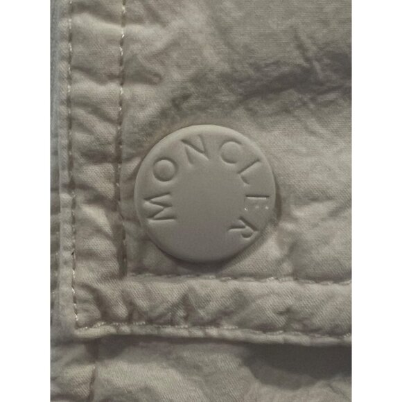 MONCLER white Cotton T-Shirt Dress size XXL - Picture 10 of 12